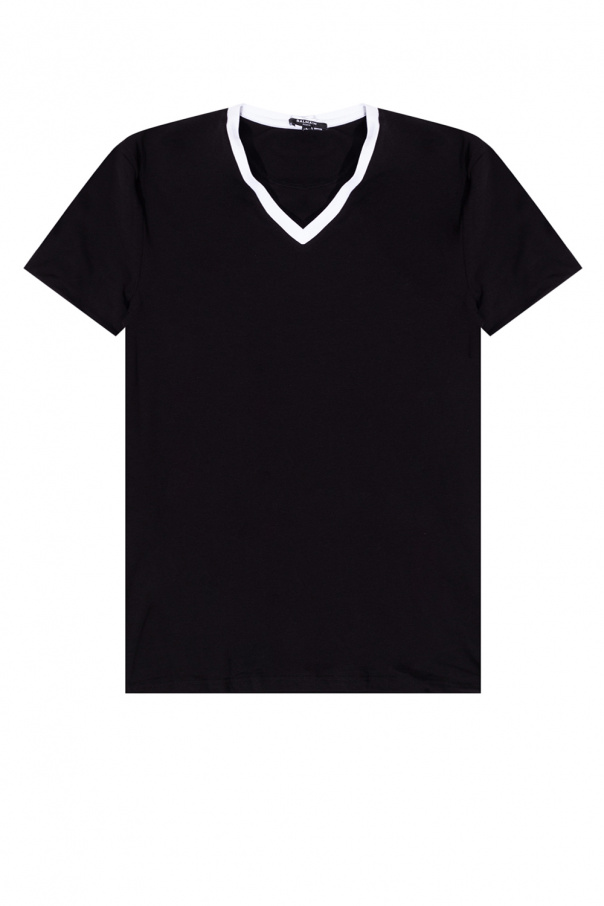 Balmain V-neck T-shirt