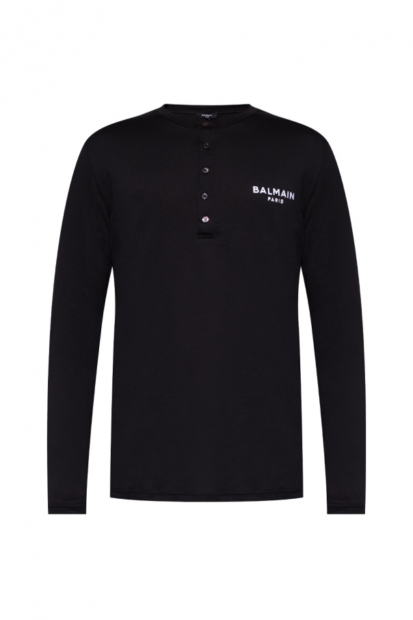 Balmain T-shirt with long sleeves