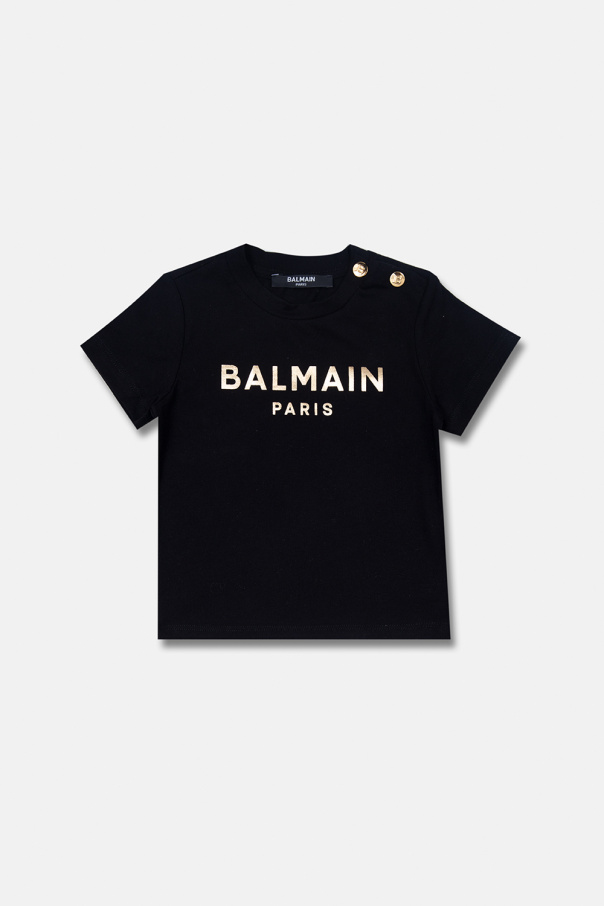 balmain item Kids T-shirt with logo