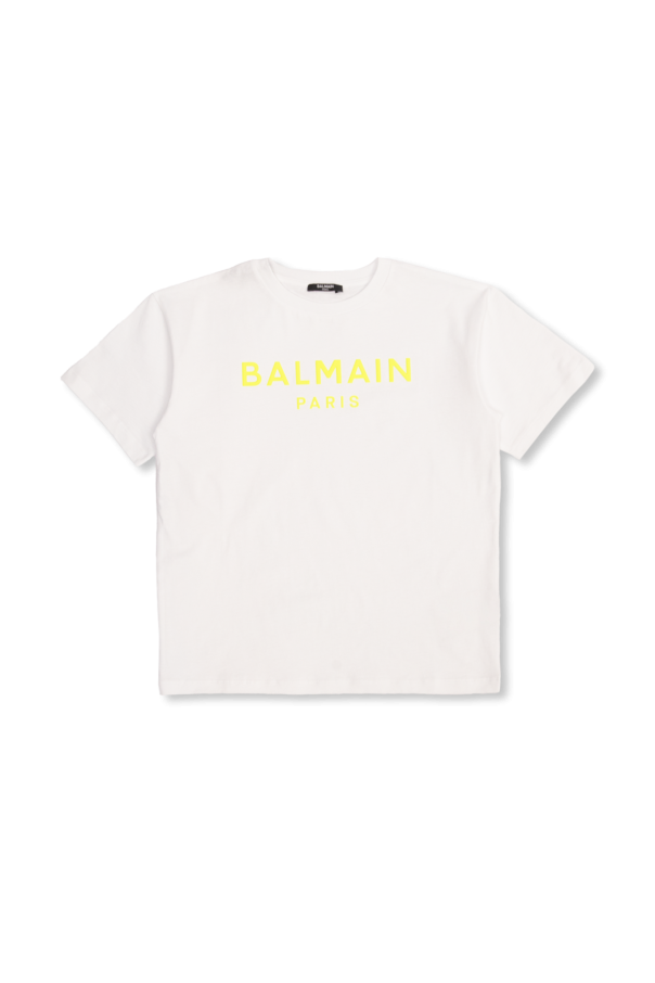 T-shirt with logo od Balmain Kids