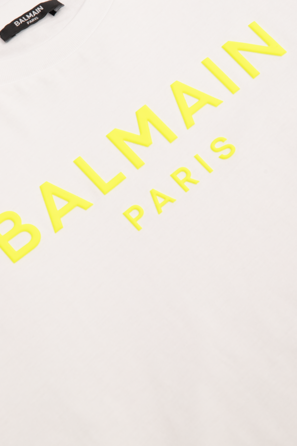 Balmain Kids Balmain Kids logo-print drawstring shorts