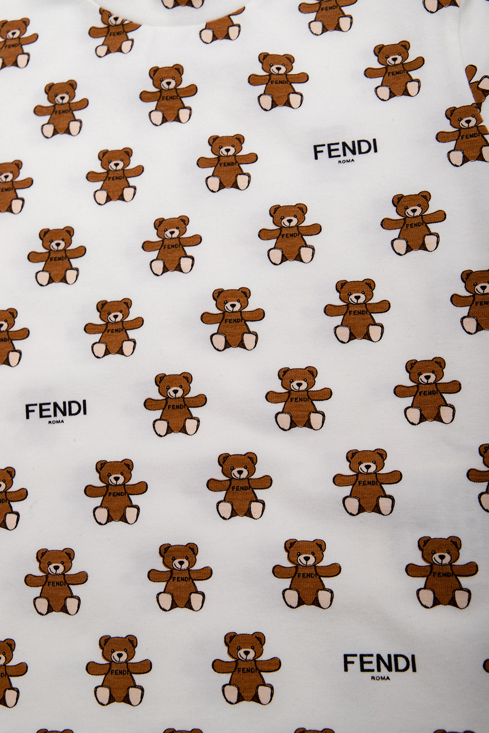 Fendi Kids Printed T-shirt