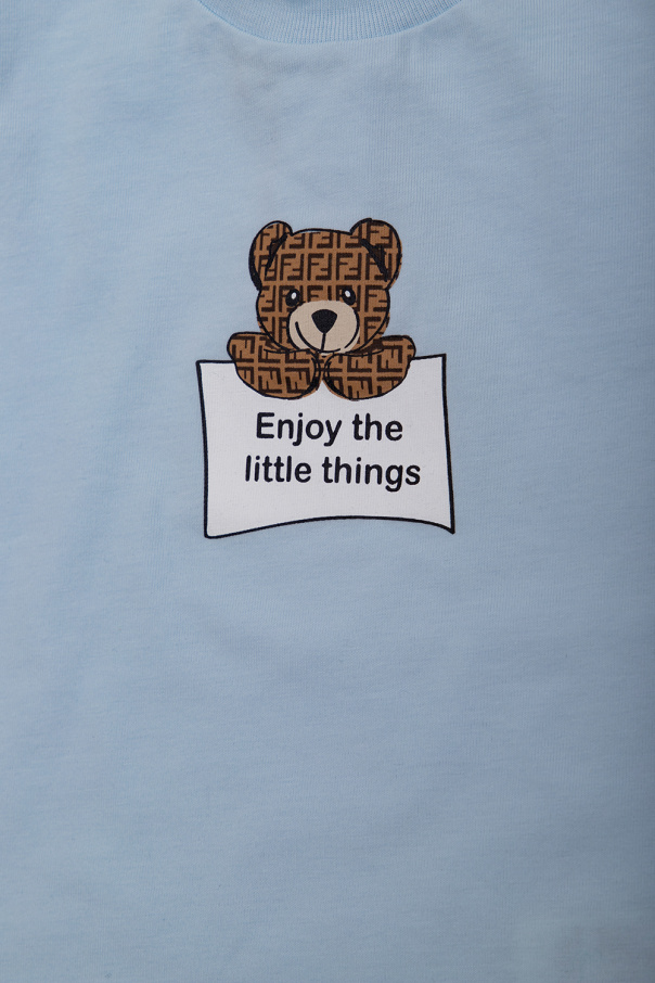 fendi pendant Kids Printed T-shirt