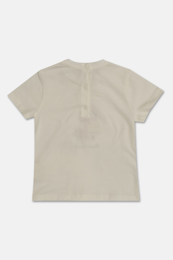 Fendi Kids T-shirt z nadrukiem