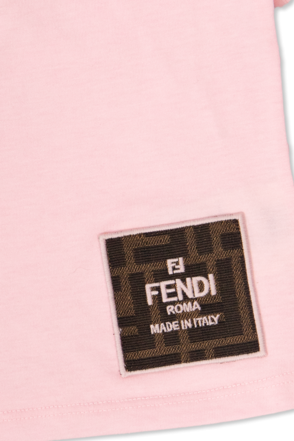 Fendi Kids Top with logo
