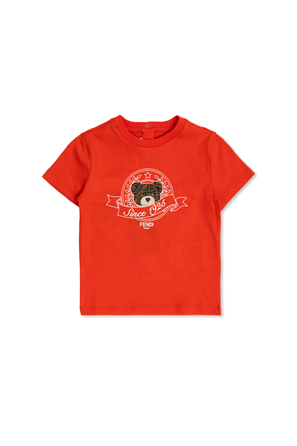 Fendi Kids Printed T-shirt