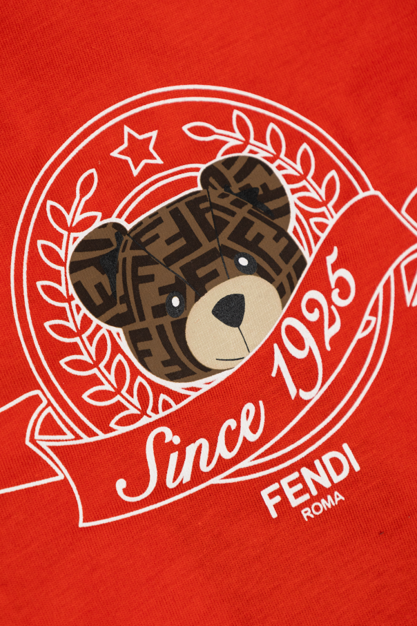 Fendi Kids Printed T-shirt