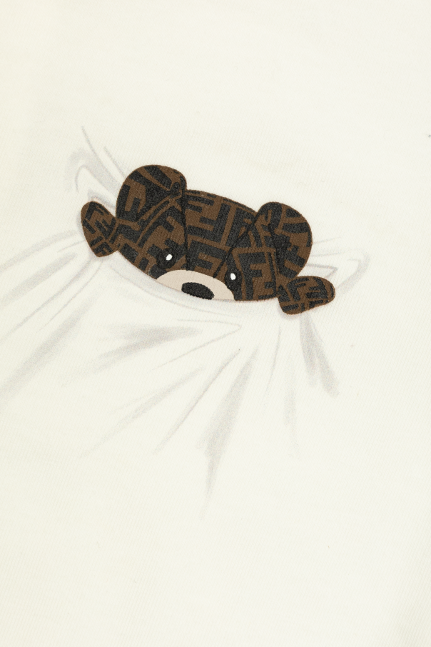 Fendi Kids Camiseta con estampado