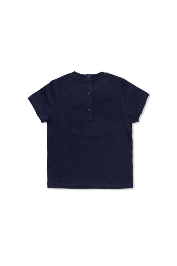Fendi Kids T-shirt with logo patch