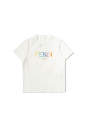 T-shirt with printed logo