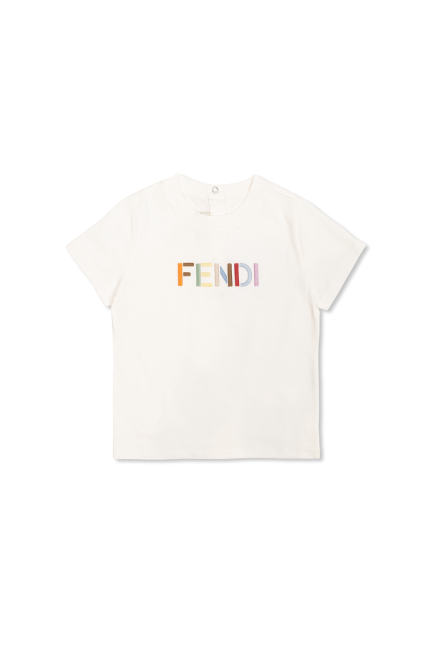 T-shirt with logo od Fendi
