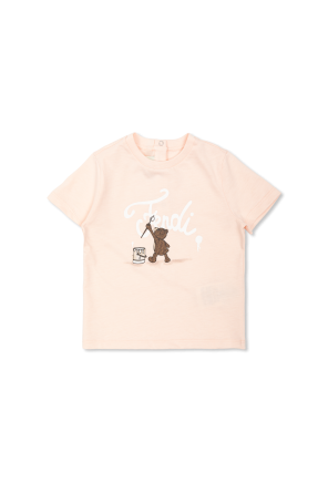 Baumwoll-T-Shirt mit Logo
