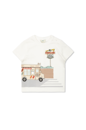 Bawełniany t-shirt z nadrukiem