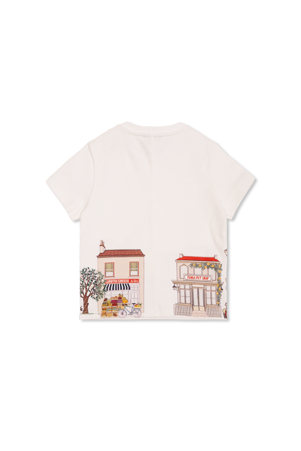 Fendi Kids T-shirt with logo