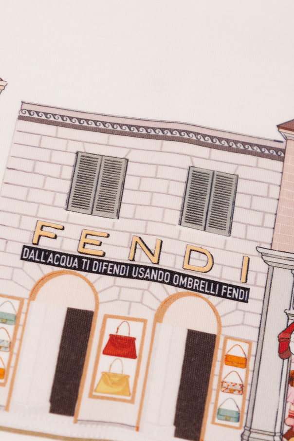 Fendi Kids T-shirt with logo