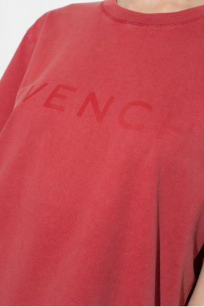 Givenchy Givenchy embroidered logo cotton T-shirt