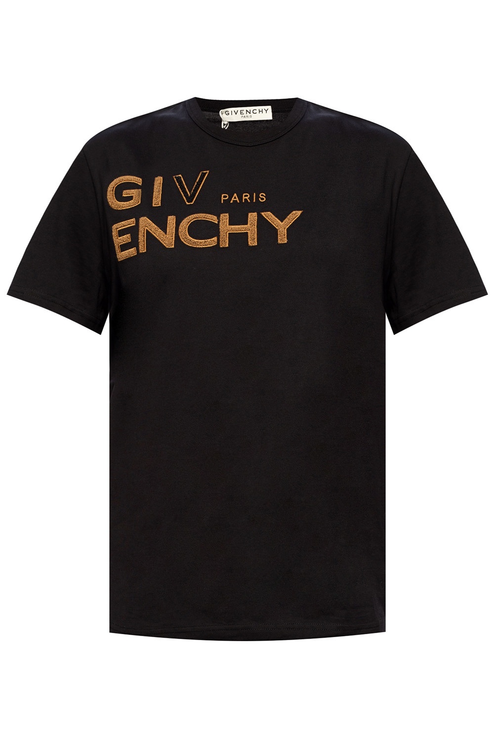 givenchy black logo t shirt