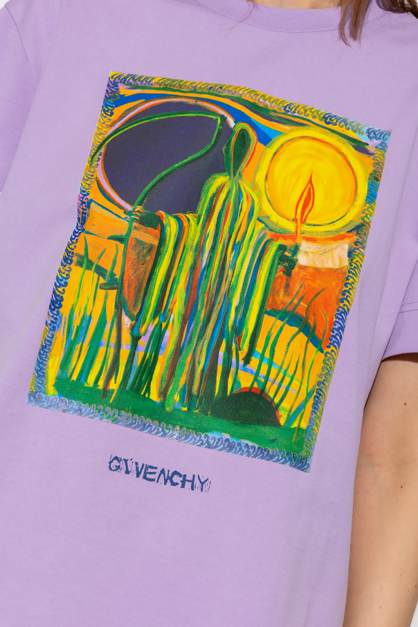 Фирменная хлопковая футболка givenchy - Givenchy x Josh Smith Givenchy -  IetpShops Comoros