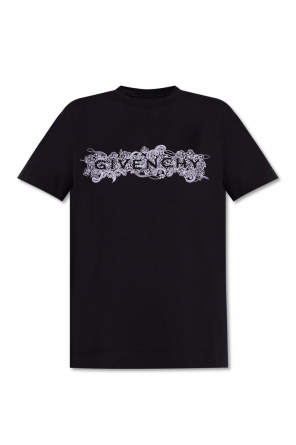 Logo-embroidered t-shirt od Givenchy