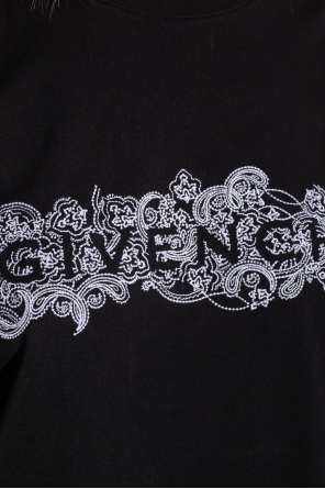 Givenchy Logo-embroidered T-shirt