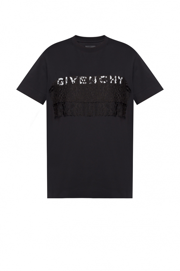 Givenchy detailed T-shirt