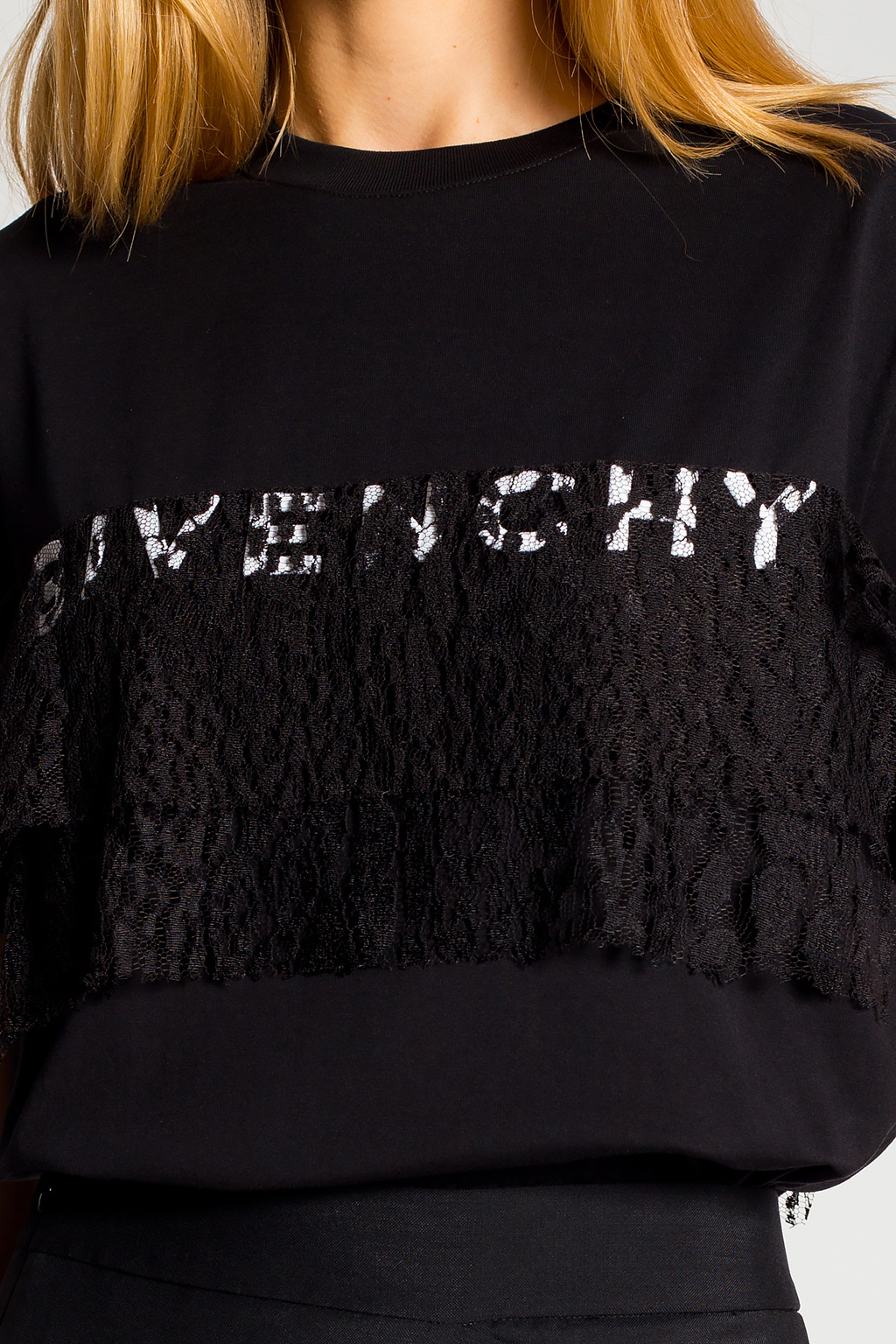 Givenchy detailed T-shirt