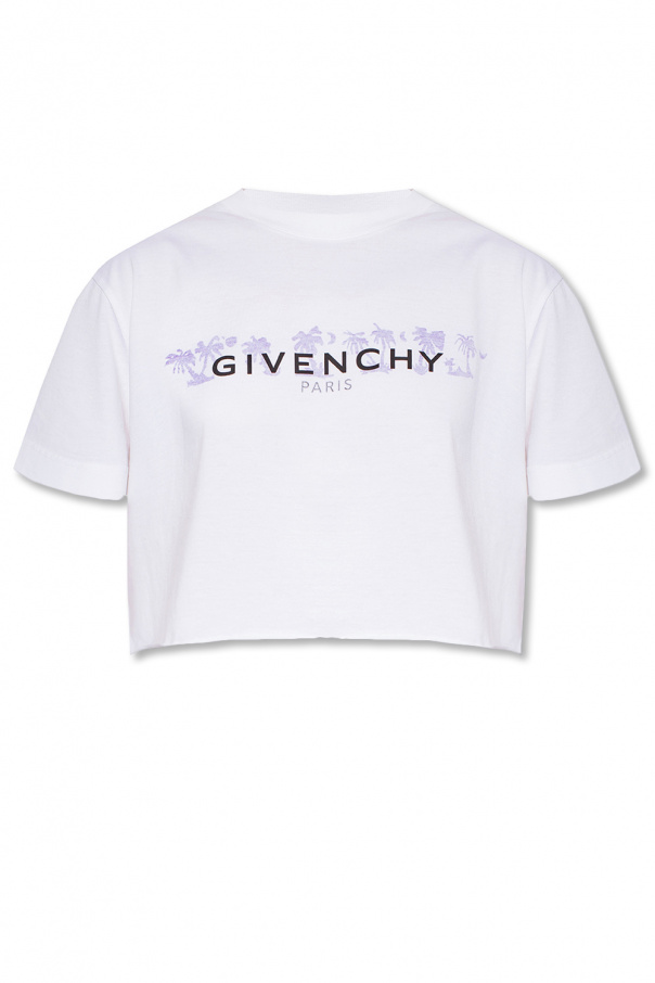 Givenchy Givenchy Boys White Leather Sneakers With Logo