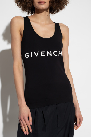 Givenchy Top na ramiączkach z logo