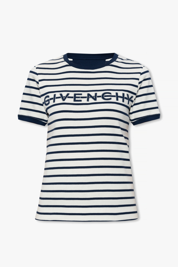 Givenchy padded T-shirt z logo