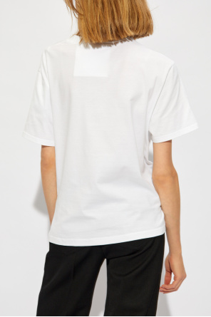 Givenchy T-shirt z marszczeniami
