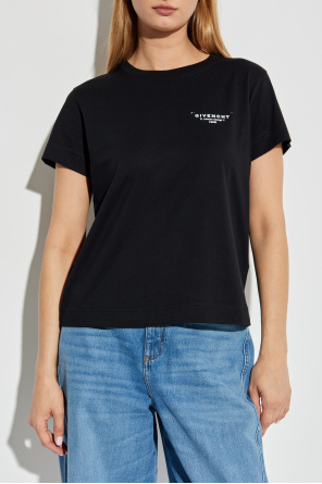 Givenchy T-shirt z nadrukowanym logo