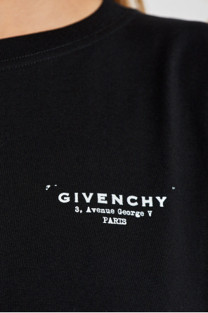 Givenchy T-shirt z nadrukowanym logo