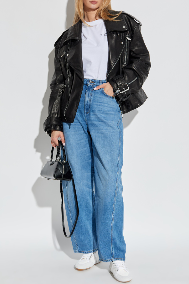 Givenchy Camiseta con logo estampado