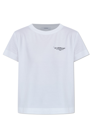 T-shirt with printed logo