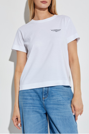 Givenchy Camiseta con logo estampado