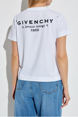 Givenchy Camiseta con logo estampado