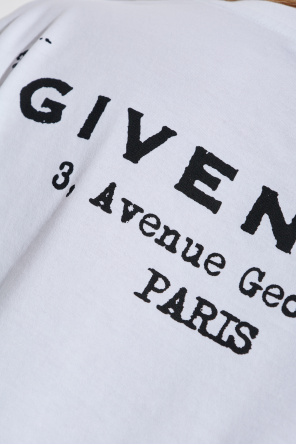Givenchy Camiseta con logo estampado
