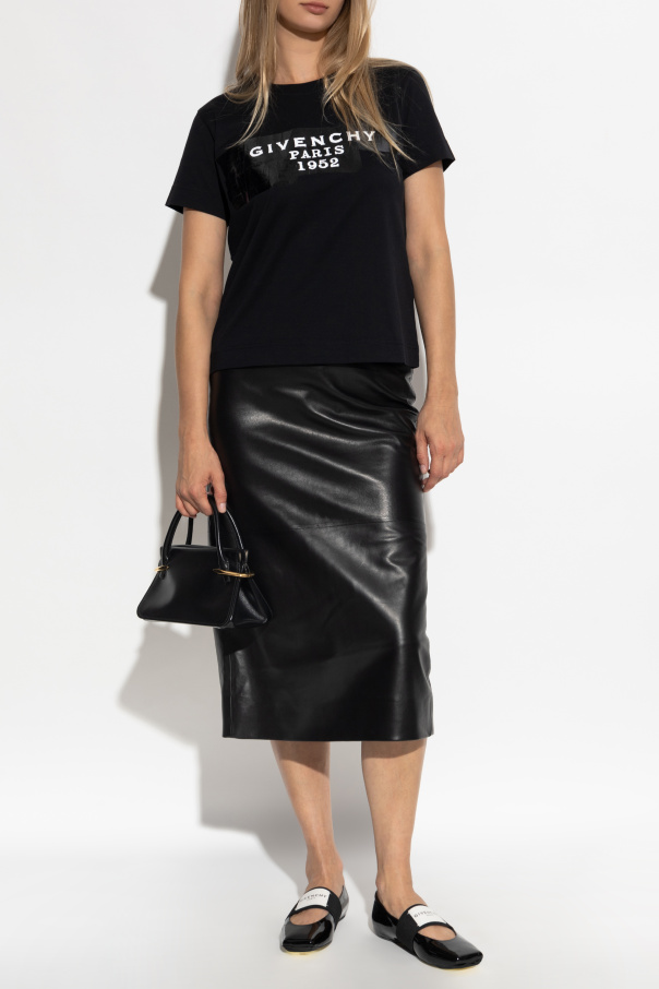 Givenchy T-shirt z nadrukowanym logo