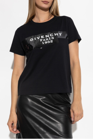 Givenchy T-shirt z nadrukowanym logo