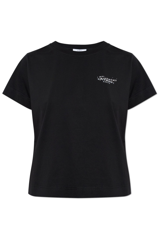 Givenchy T-Shirt mit aufgedrucktem Logo
