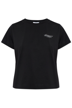 T-shirt with printed logo