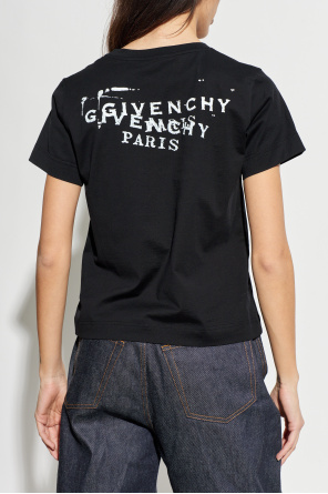 Givenchy T-Shirt mit aufgedrucktem Logo