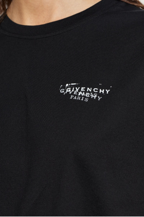 Givenchy T-Shirt mit aufgedrucktem Logo