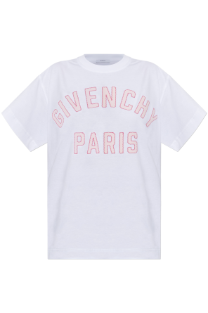 T-shirt z logo od Givenchy