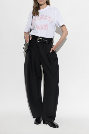 T-shirt z logo od Givenchy
