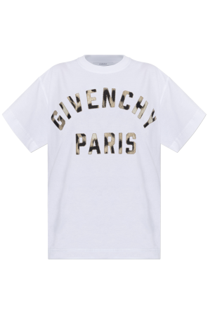 T-shirt z logo od Givenchy