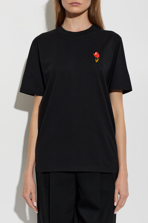 Givenchy T-shirt com logótipo bordado