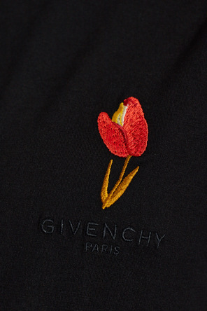 Givenchy T-shirt com logótipo bordado