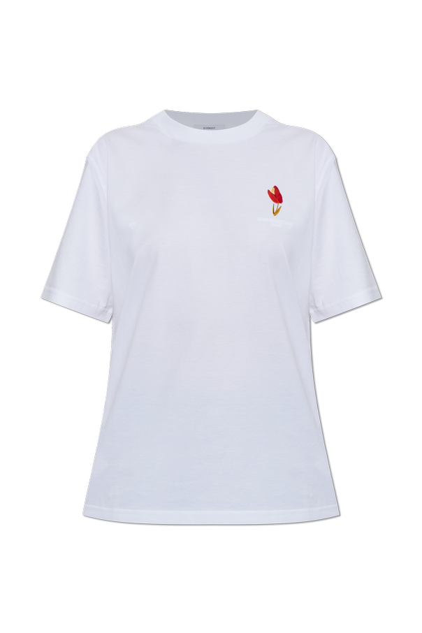 Givenchy Tričko s vyšitým logom