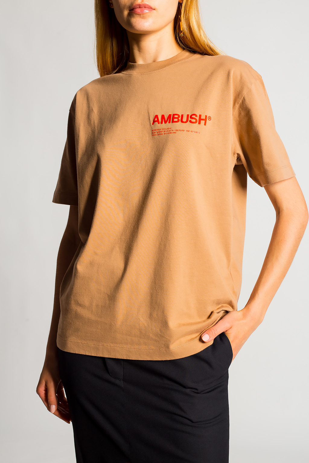 Ambush James Perse faded long-sleeve shirt